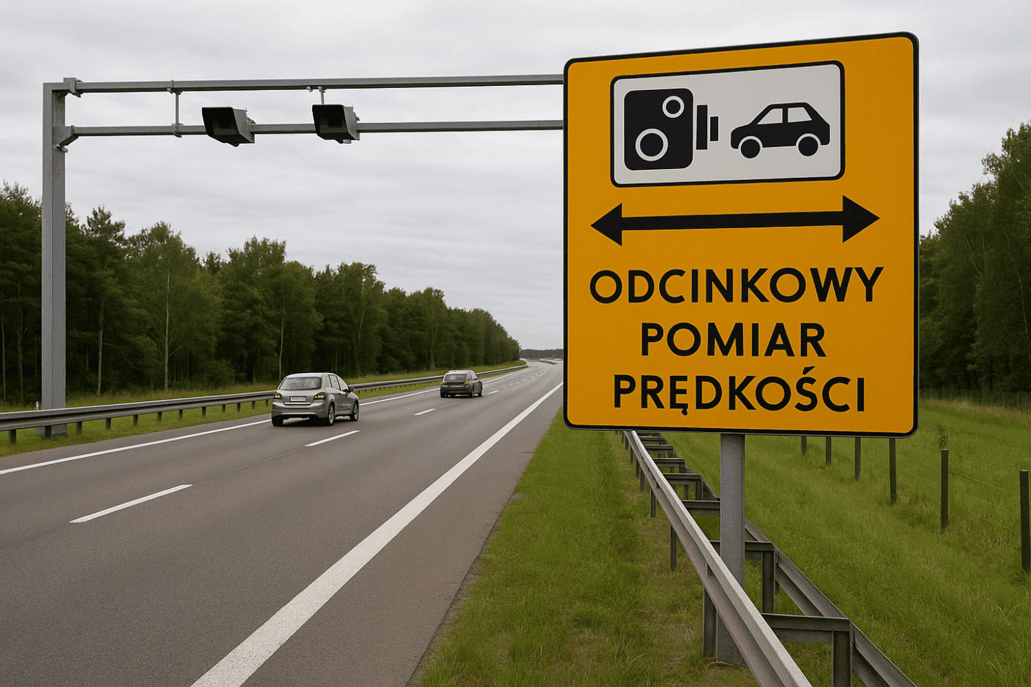 odcinkowy pomiar prędkości