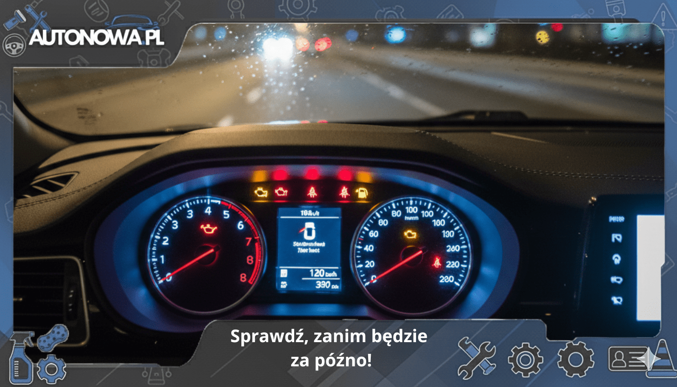 kontrolki w samochodzie