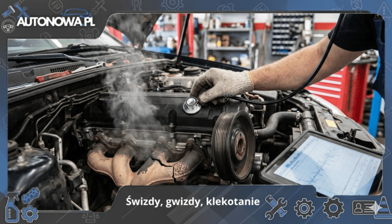 odgłosy silnika