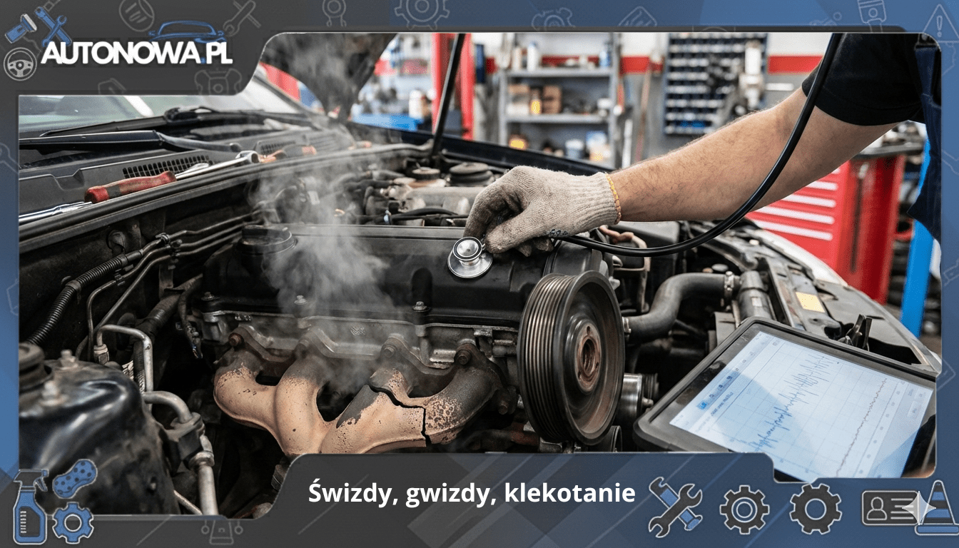 odgłosy silnika