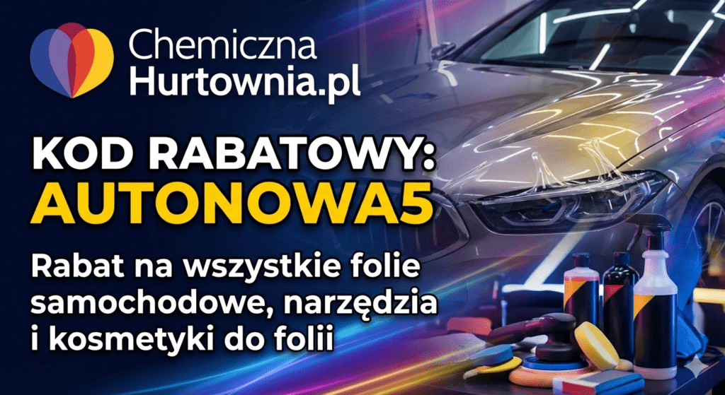 kod rabatowy na folie do oklejania auta